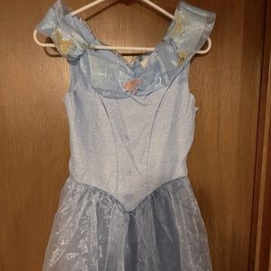 Disney Cinderella Costume (from live action film), Sz 14-16, Blue Shimmery Gown